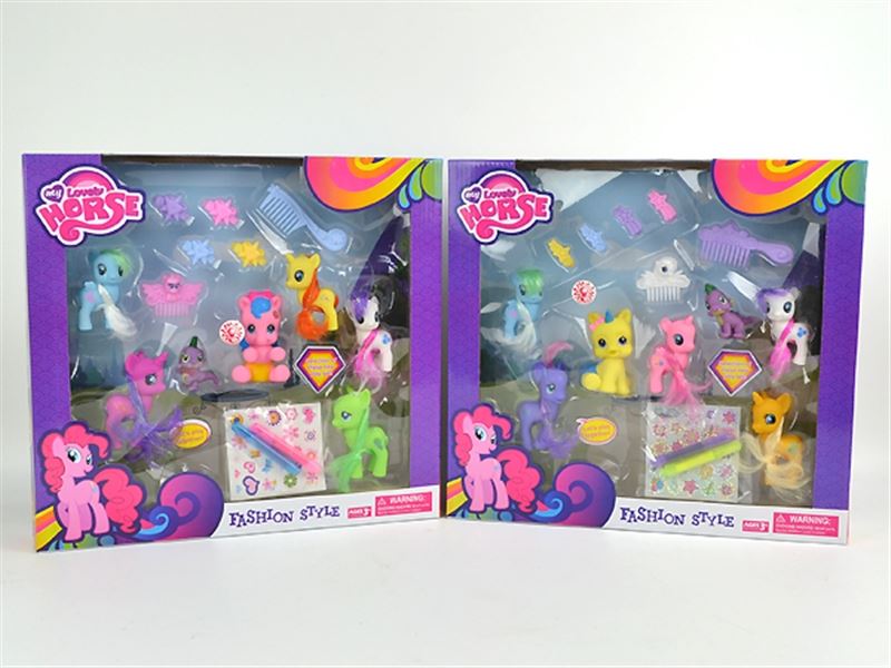 FLASH VINYL HORSE 2ASST - HP1087078