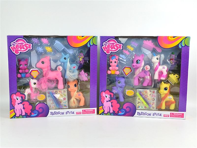FLASH VINYL HORSE 2ASST - HP1087079