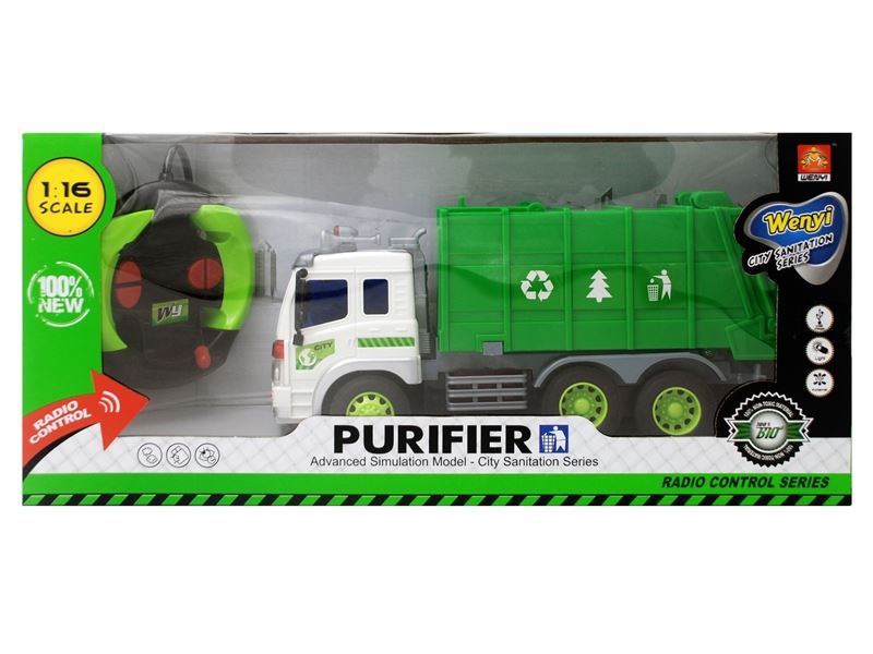 R/C 4 CHANNEL PURIFIER TRUCK W/LIGHT & USB CABLE - HP1087137
