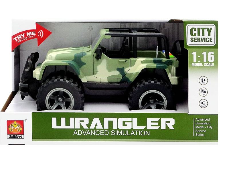 FRICTION WRANGLER CAR W/LIGHT & MUSIC - HP1087146