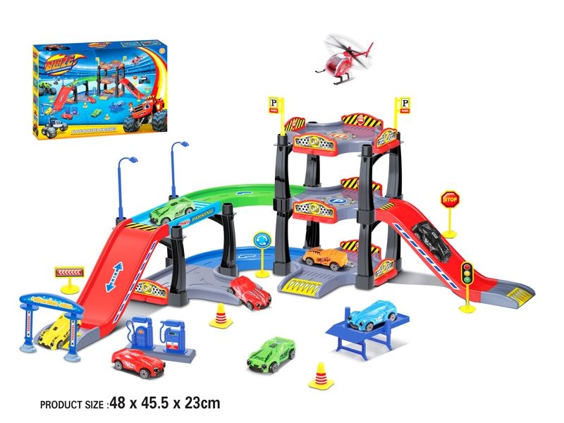 PARKING GARAGE W/3 FREE WAY CAR & 1 PLANE - HP1087170