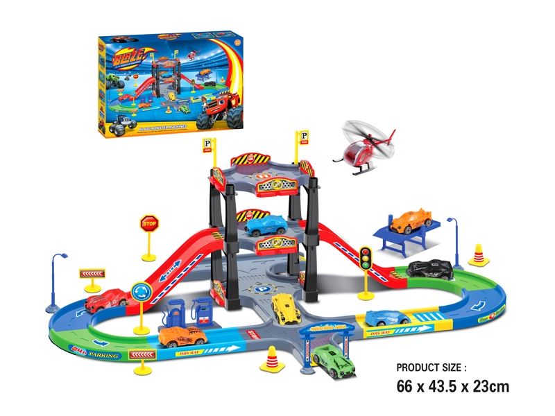 PARKING GARAGE W/3 FREE WAY CAR & 1 PLANE - HP1087172