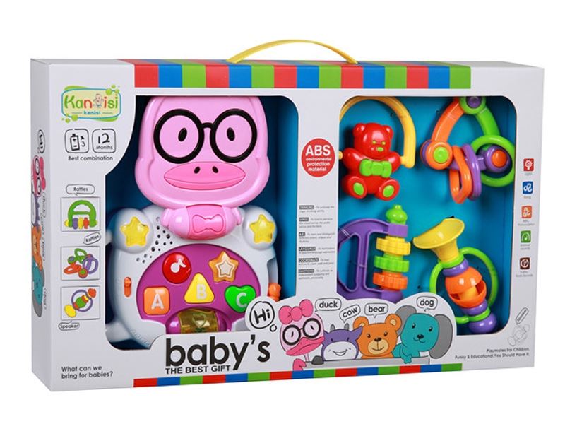 CARTOON DUCK W/RATTLE & MUSIC - HP1087195