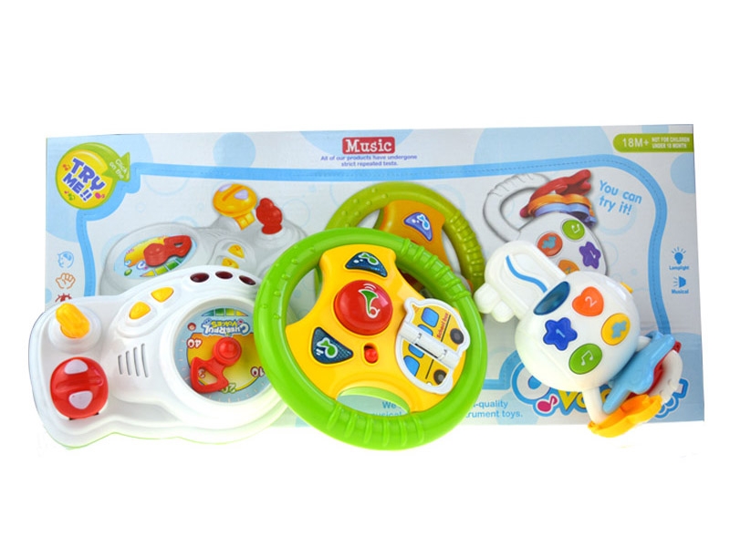 CARTOON WHEEL+KEY W/MUSIC & LIGHT - HP1087213