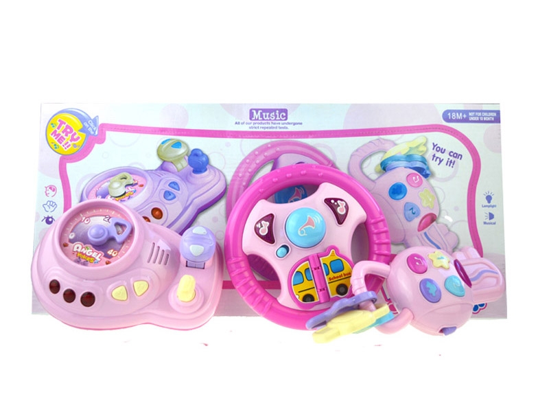 CARTOON WHEEL+KEY W/MUSIC & LIGHT - HP1087214