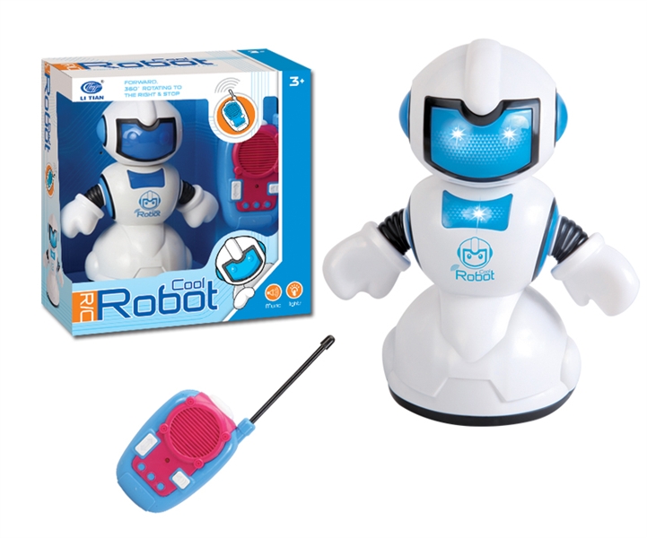 R/C ROBOT W/LIGHT & MUSIC GO FORWARD/360°TURN - HP1087423