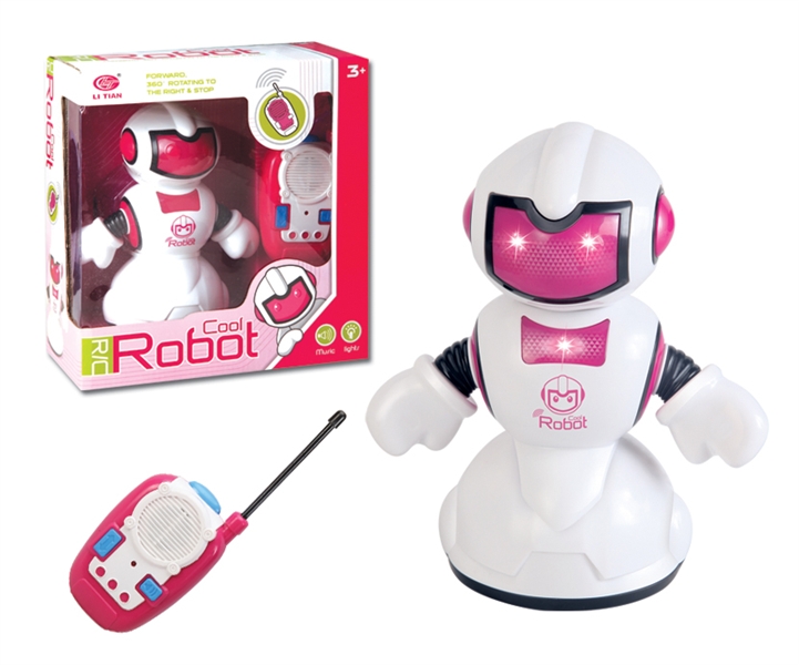 R/C ROBOT W/LIGHT & MUSIC GO FORWARD/360°TURN - HP1087424