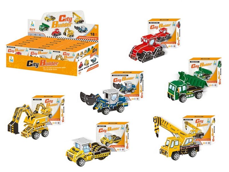 城市建筑者 6款18盒/展示盒 - HP1087487