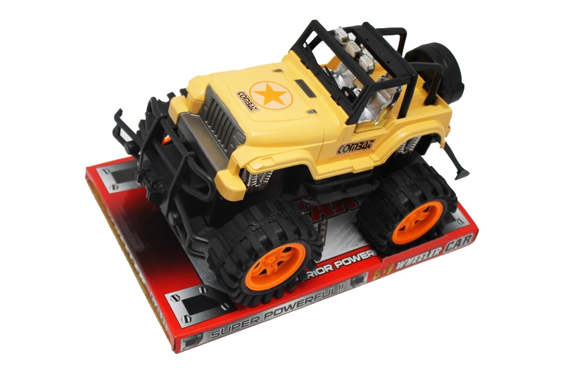 FRICTION CAR DESERY YELLOW/ARMY GREEN - HP1087713