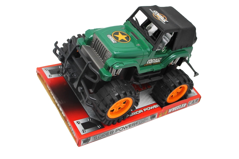 FRICTION CAR DESERY YELLOW/ARMY GREEN - HP1087714