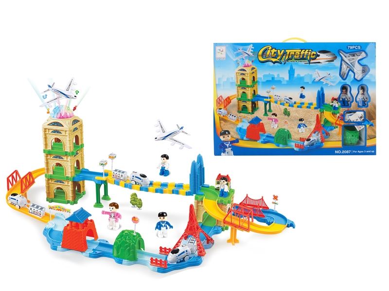 B/O BUILDING BLOCK RAIL TRAIN W/LIGHT & MUSIC - HP1087767