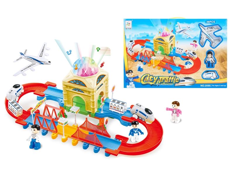 B/O BUILDING BLOCK RAIL TRAIN W/LIGHT & MUSIC - HP1087769