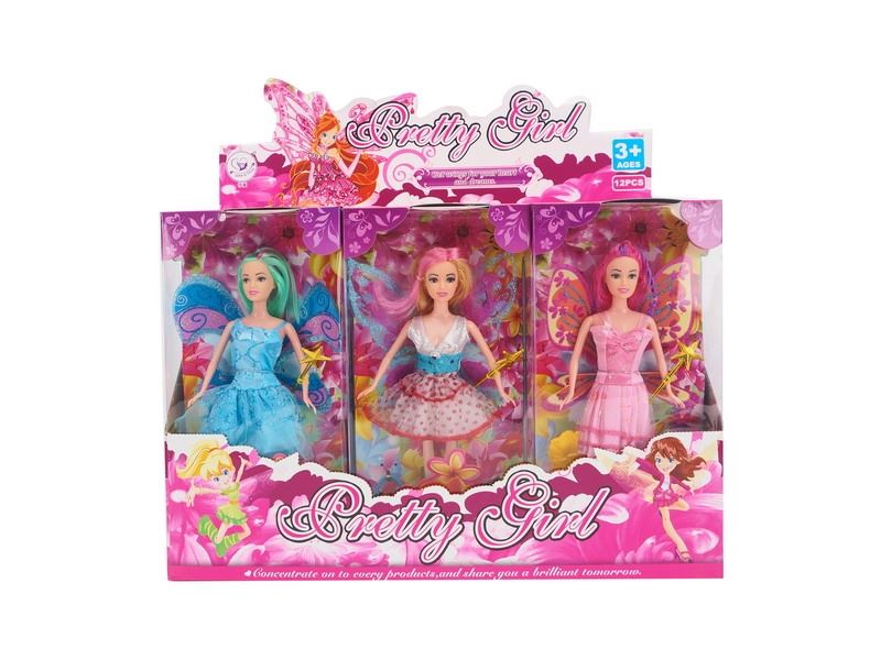 FAERY W/ACCESSORIES (BENDABLE DOLL) 12PCS/DISPLAY BOX - HP1087787