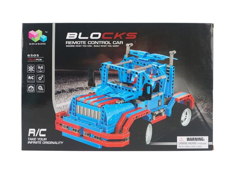 四通遥控积木车464PCS 擎天龙 包车身4.8V电池组+USB充电线 - HP1087791