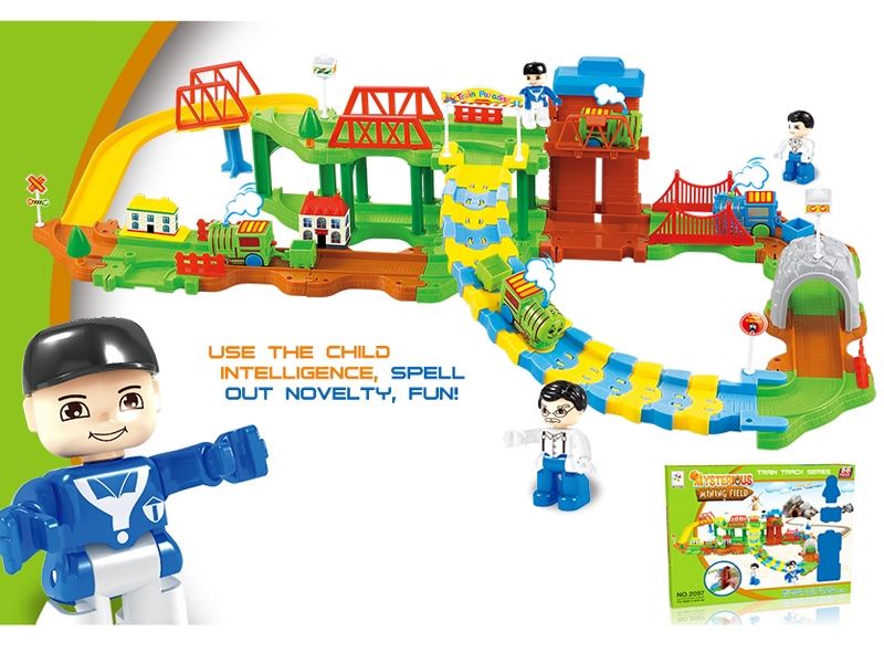 B/O BUILDING BLOCK RAIL TRAIN W/LIGHT & MUSIC THOMAS - HP1087893