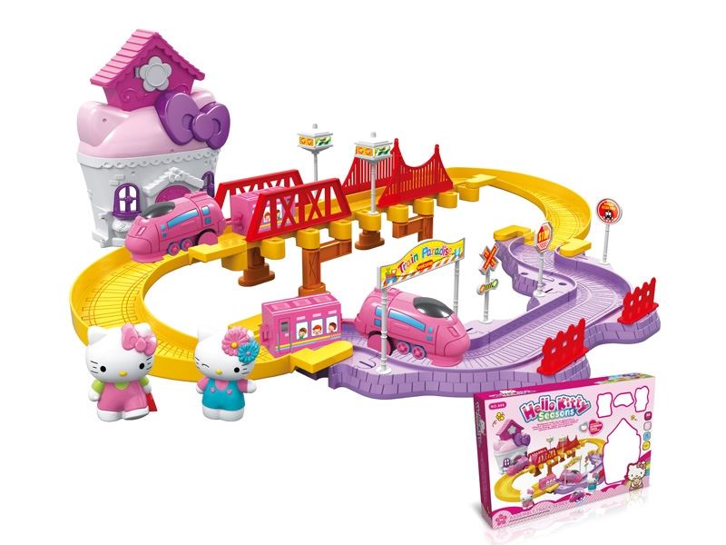 B/O BUILDING BLOCK RAIL TRAIN W/LIGHT & MUSIC KITTY - HP1087898