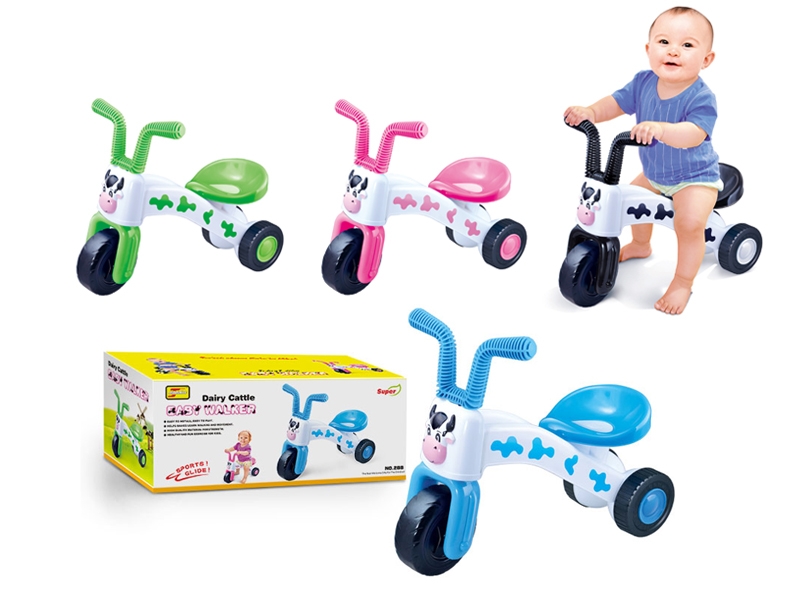 FREE WHEEL CHILDREN CAR PINK/GREEN/BLACK/BLUE - HP1087936