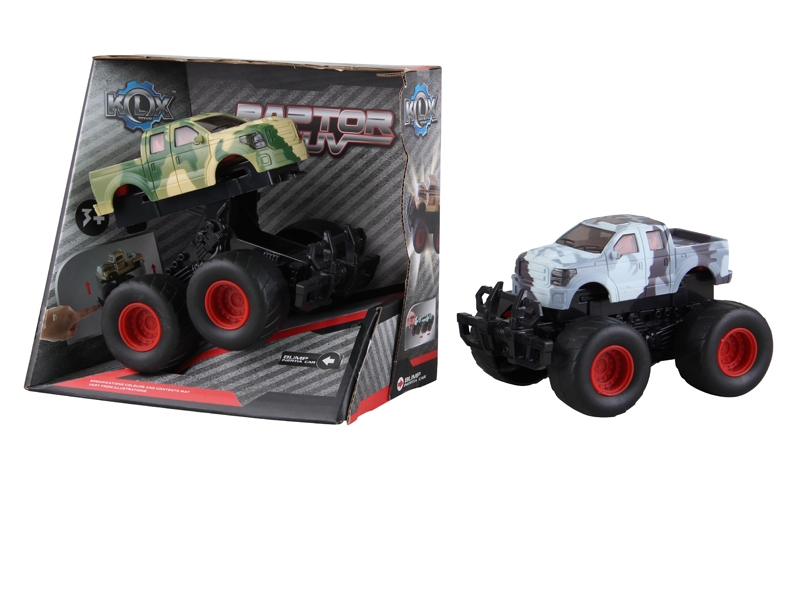 BOUNCE FRICTION CAR CAMOUFLAGE GREEN/CAMOUFLAGE GRAY - HP1087988