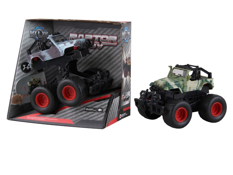 BOUNCE FRICTION CAR CAMOUFLAGE GREEN/CAMOUFLAGE GRAY - HP1087991