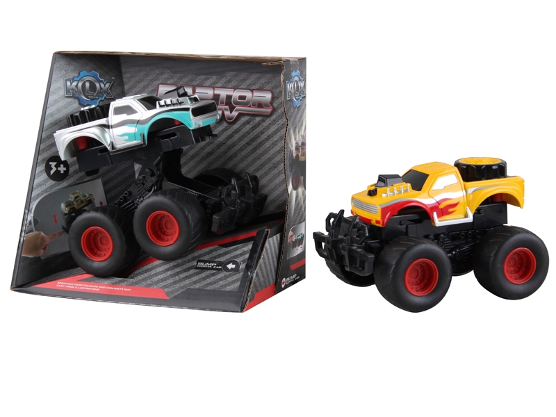 BOUNCE FRICTION CAR YELLOW/SILVER - HP1087992