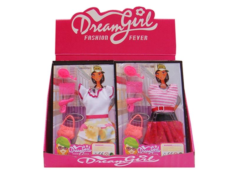 DOLL DRESS 9ASST 18PCS/DISPLAY BOX - HP1088010