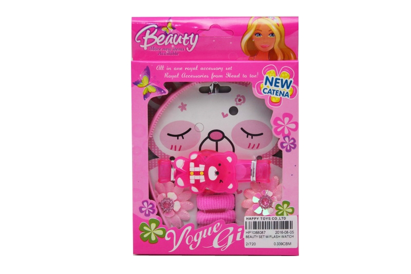 BEAUTY SET W/FLASH WATCH - HP1088087