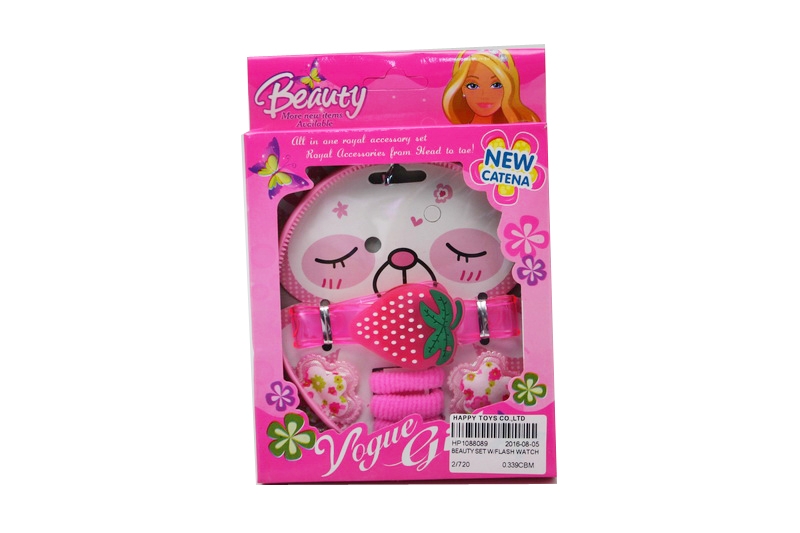 BEAUTY SET W/FLASH WATCH - HP1088089