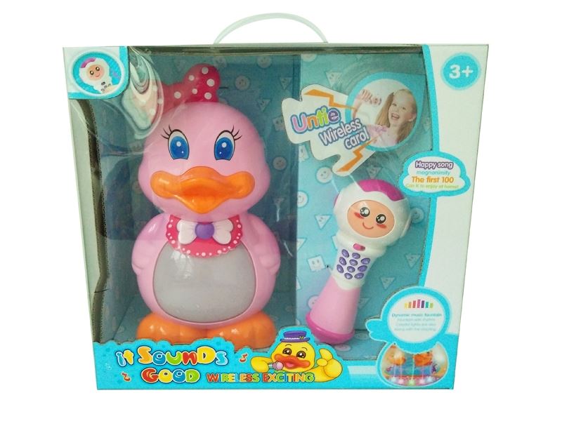 B/O DUCK W/MICROPHONE & LIGHT & MUSIC & DATA LINE - HP1088296