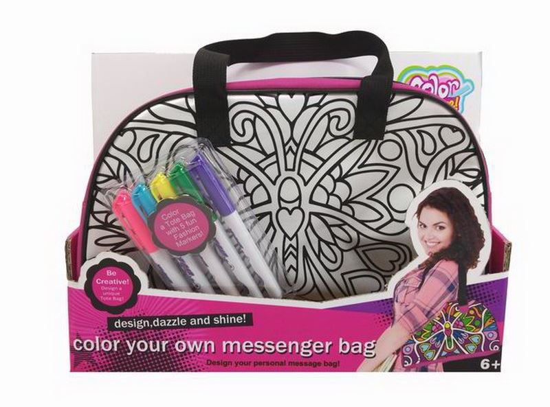 DIY PAINTING BACKPACK W/5 COLOR PEN - HP1088582
