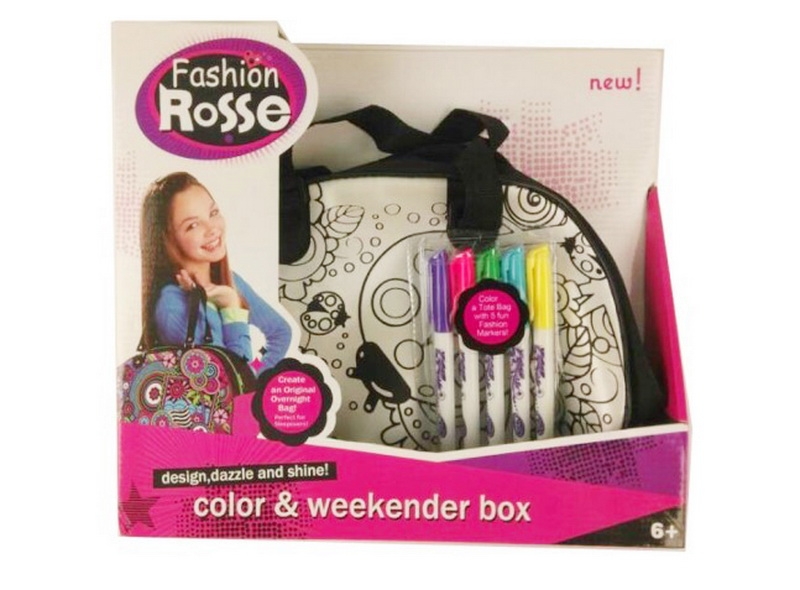 DIY PAINTING BACKPACK W/5 COLOR PEN - HP1088584