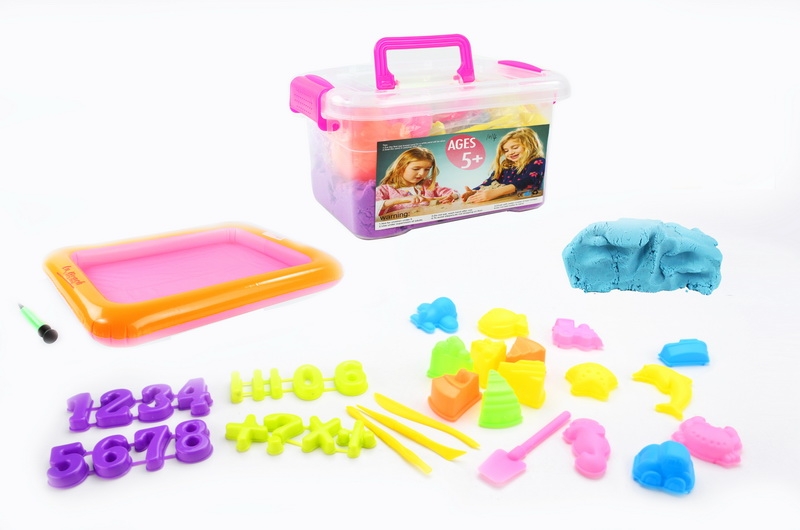 SPACE SAND SET BLUE/PURPLE/PINK/GREEN 4COLORS - HP1089469