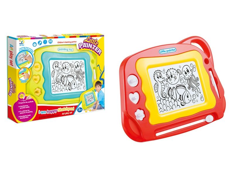 MAGNETIC DRAWING BOARD RED/GREEN - HP1089478