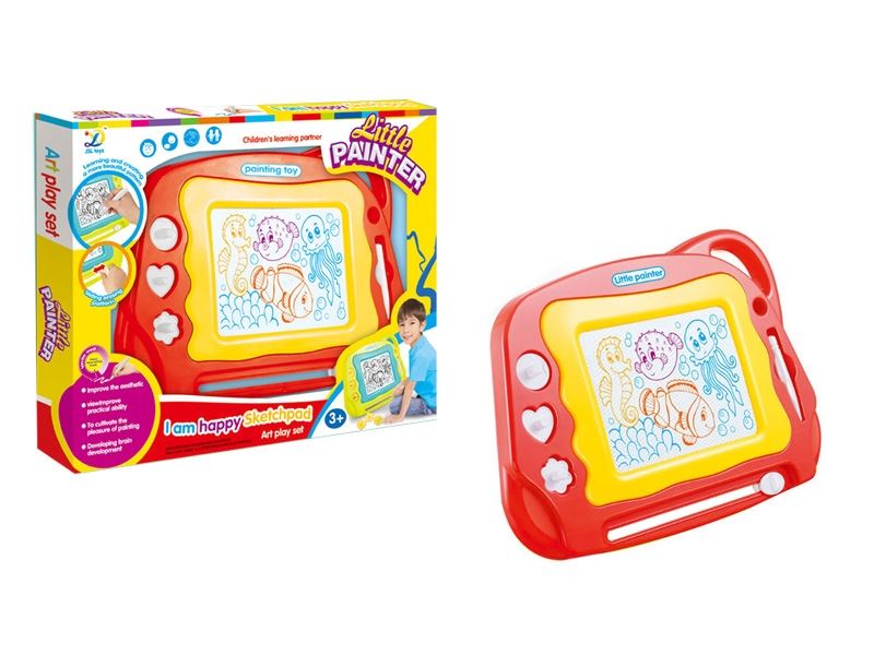COLOR MAGNETIC DRAWING BOARD RED/GREEN - HP1089479