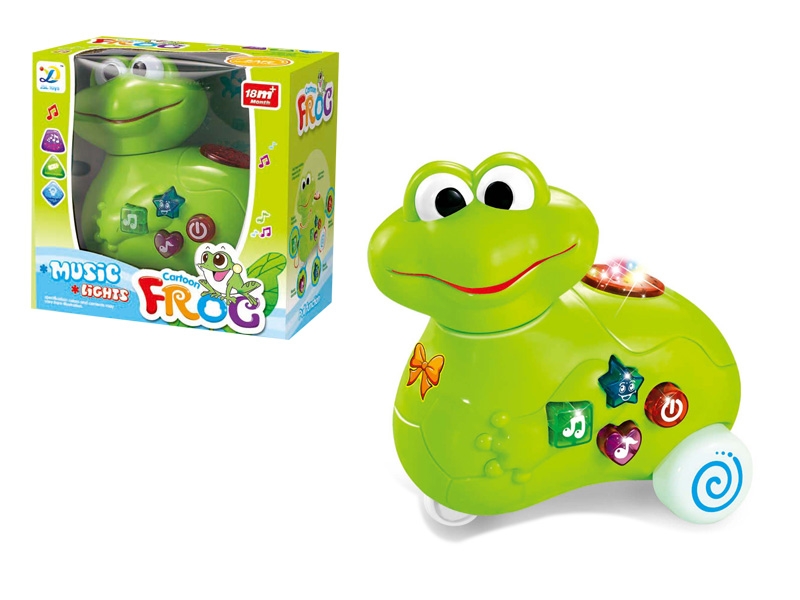 B/O CARTOON FROG W/LIGHT & MUSIC & PROJECTION - HP1089494