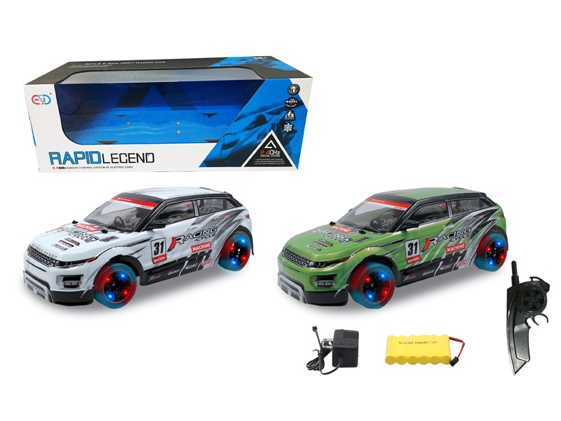 1:10 4CH R/C CAR W/LIGHT 2.4G INCLUDED BATTERY - HP1089520