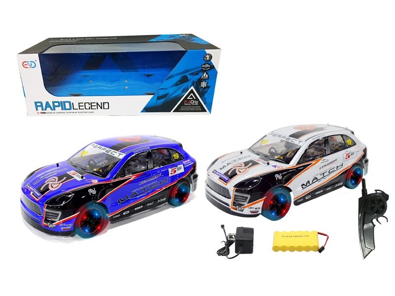 1:10 4CH R/C CAR W/LIGHT 2.4G INCLUDED BATTERY - HP1089533