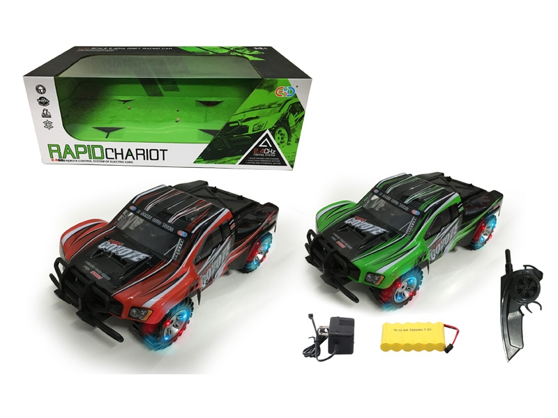 1:10 4CH R/C CAR W/LIGHT 2.4G INCLUDED BATTERY - HP1089534