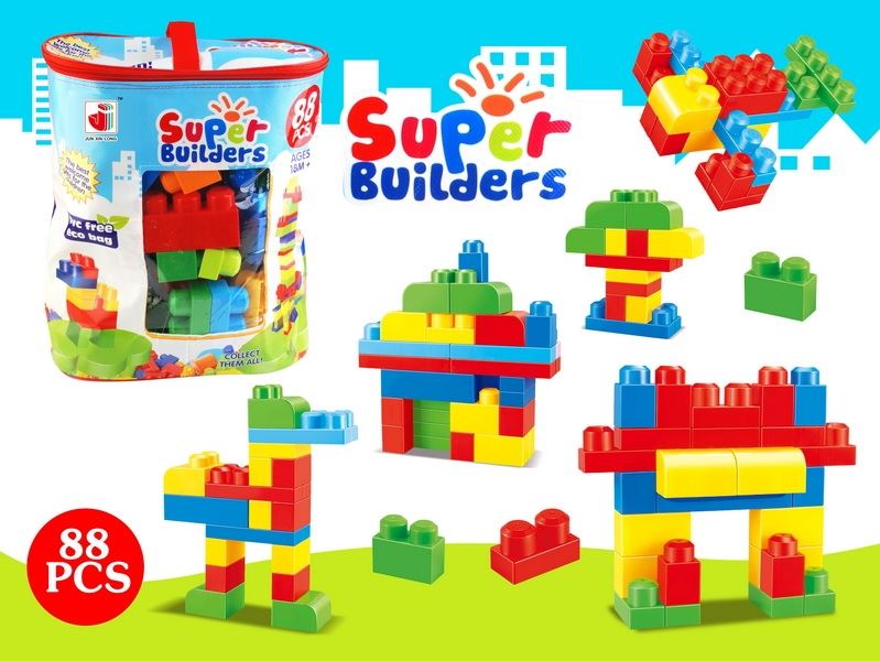 BUILDING BLOCK 88PCS - HP1089561