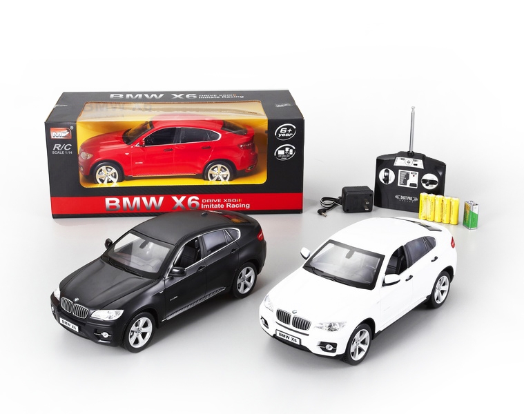 1:14 4 FUNCTION R/C CAR W/LIGHT,INCLUDED BATTERY  RED/WHITE/BLACK - HP1089783