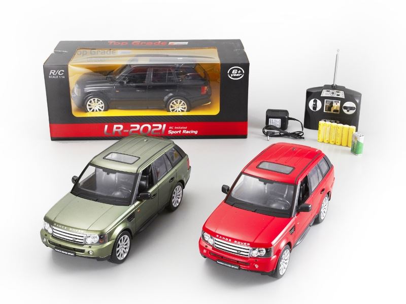 1:14 4 FUNCTION R/C CAR W/LIGHT,INCLUDED BATTERY  RED/BLACK/GREEN - HP1089785