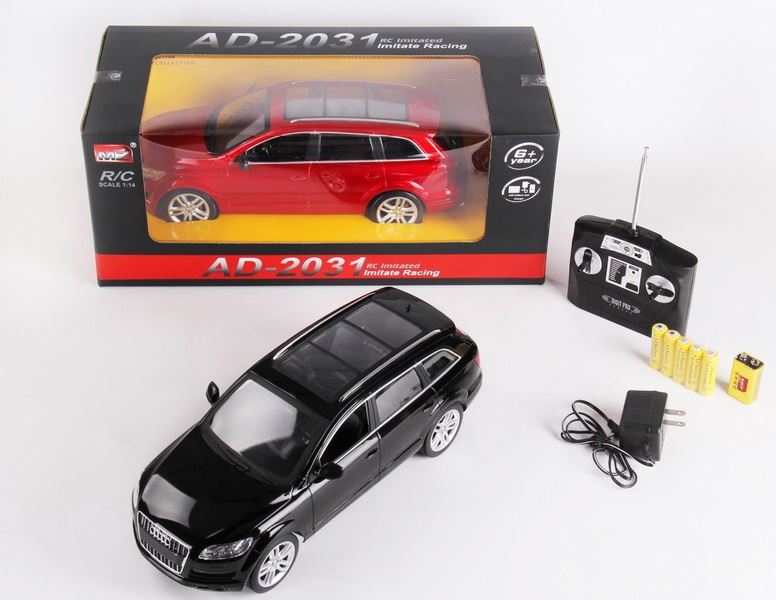 1:14 4 FUNCTION R/C CAR W/LIGHT,INCLUDED BATTERY  RED/BLACK - HP1089794