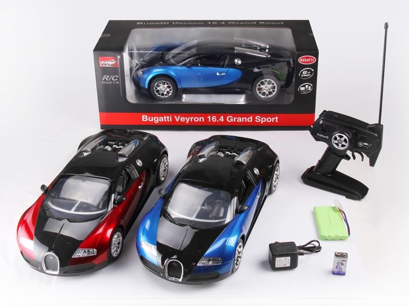 1:10 5 FUNCTION R/C CAR W/LIGHT,INCLUDED BATTERY  RED/BLUE - HP1089805