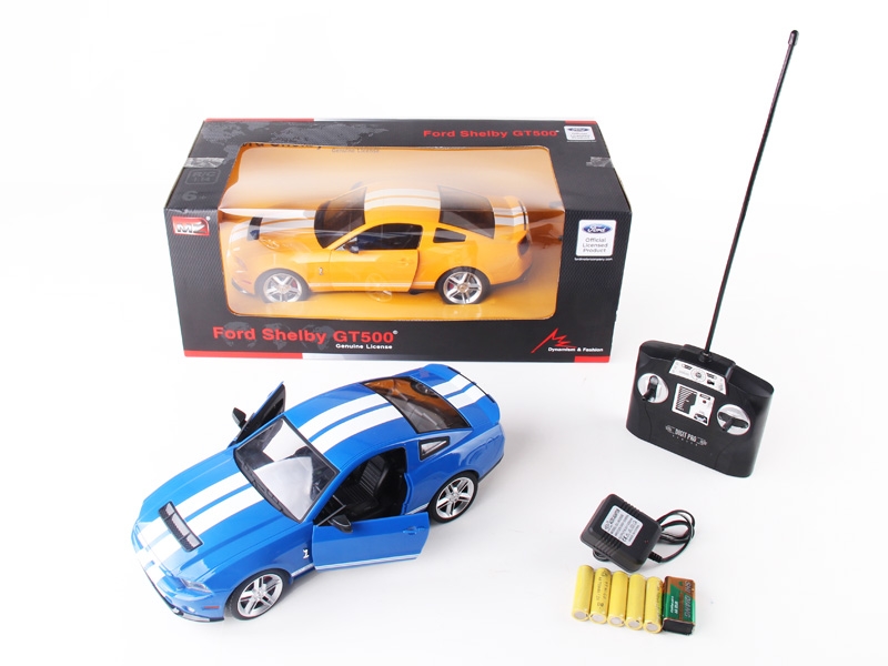 1:14 4 FUNCTION R/C CAR W/LIGHT,INCLUDED BATTERY  RED/YELLOW/BLUE - HP1089851