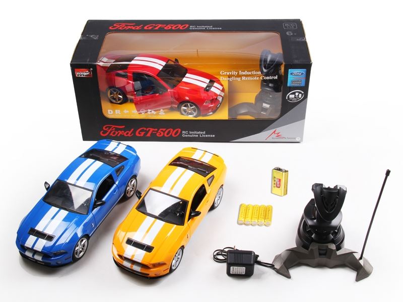 1:14 4 FUNCTION R/C CAR W/LIGHT,INCLUDED BATTERY  RED/YELLOW/BLUE - HP1089876