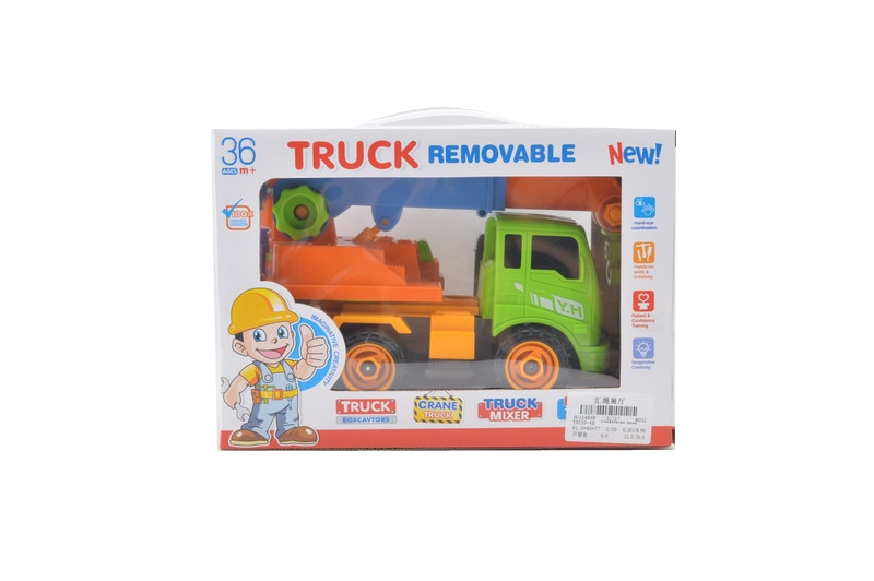 F/P DIY CRANE TRUCK(4 COLORS) - HP1090053