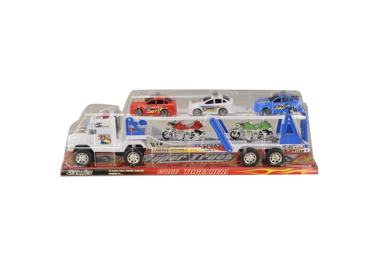 INERTIA TRAILER TRAILER 5 CAR WITH LIGHT & MUSIC - HP1090075