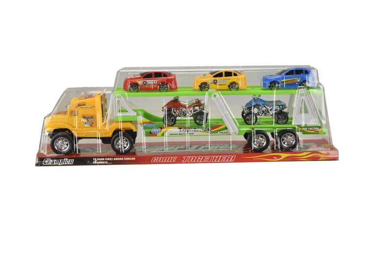 FRICTION TRUCK W/5 CARS - HP1090077