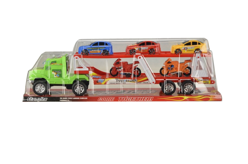 FRICTION TRUCK W/5 CARS - HP1090079