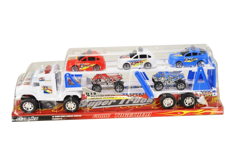 INERTIA TRAILER TRAILER 5 CAR WITH LIGHT & MUSIC - HP1090081