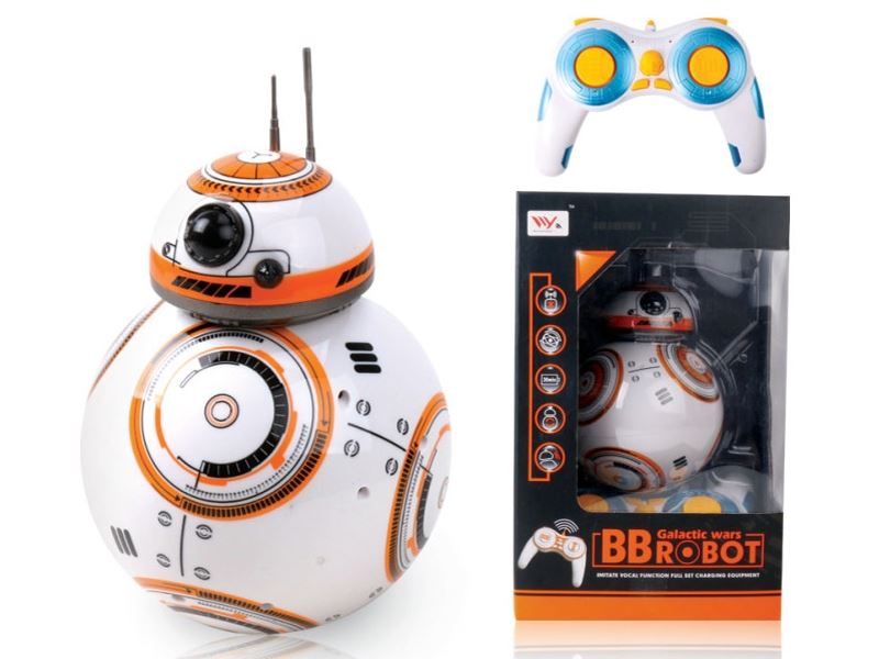 8 FUNCTION R/C ROBOT W/LIGHT & MUSIC NOT INCLUDED BATTERY - HP1090127